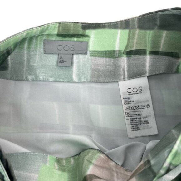 Cos Womens High Waisted Wrap Printed Skirt Size 2 - Picture 5 of 6